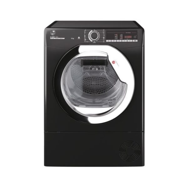 Hoover HLE C9TCEB-80 9KG Condenser Tumble Dryer - Black