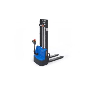 Electric stacker HE1200/4, lifting height 86 - 4.000 mm, WLL 1.200 kg, SolidHub